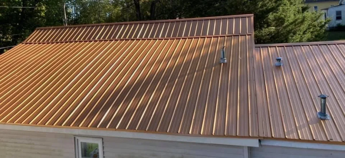 Metal Roofing for Blue Springs Homes showing weather resistance